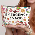 Canvas Zipper Polyester Cosmetics Bag
