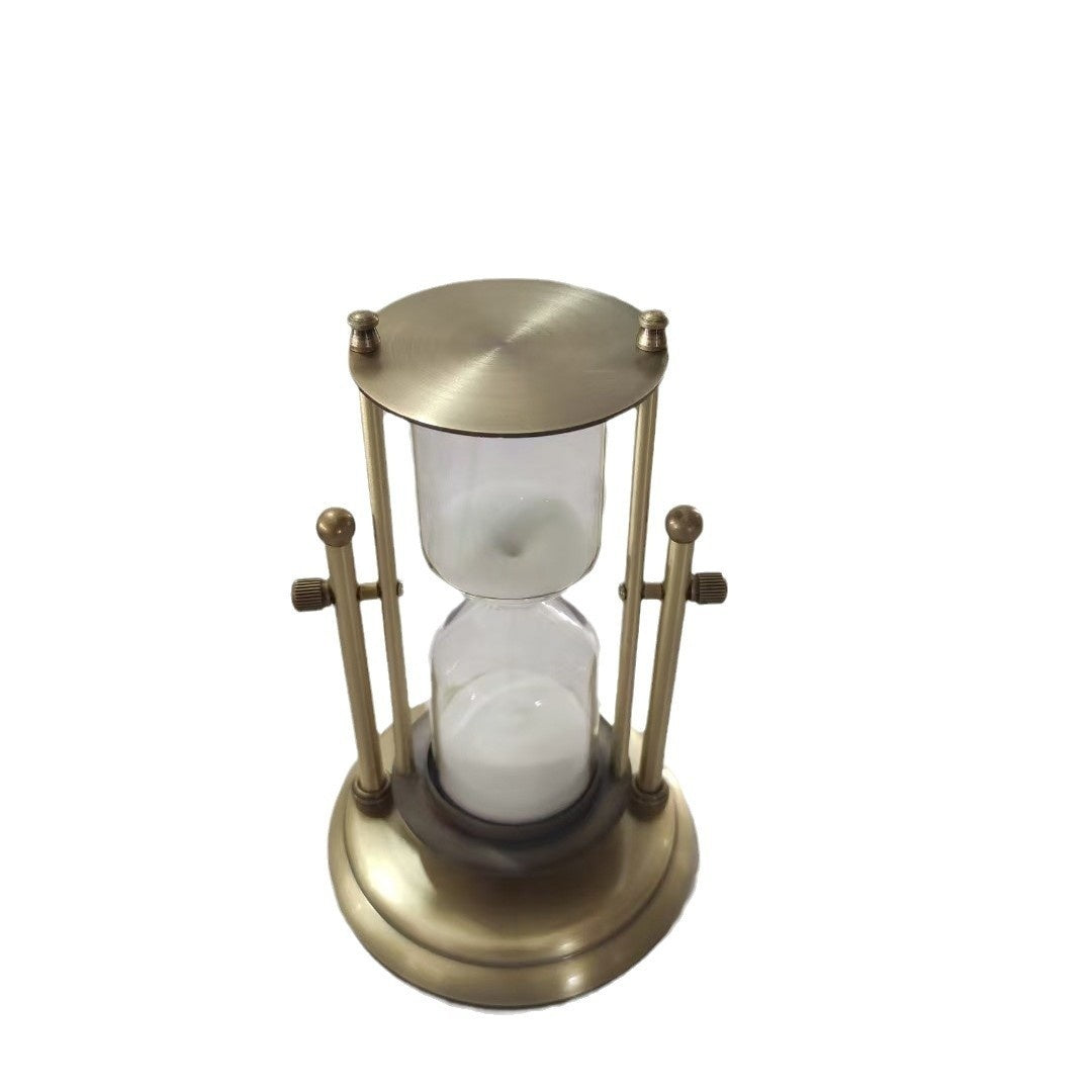 Wooden 15-Minute Hourglass Sand Timer for Desk Decoration