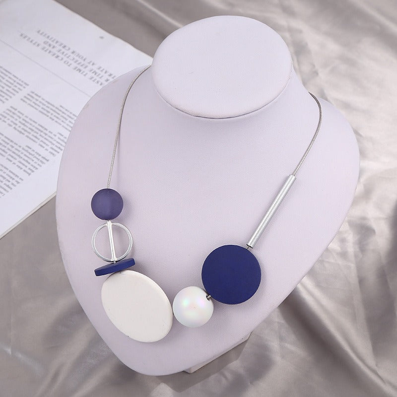 Fashion Necklace Irregular Geometry Necklace Accessories Ladies Daily Accessories Sweater Chain